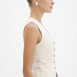 Side view of Elvira Knit Top
