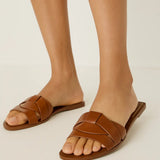 Elysian Sandals shown in a lifestyle setting, alternate view