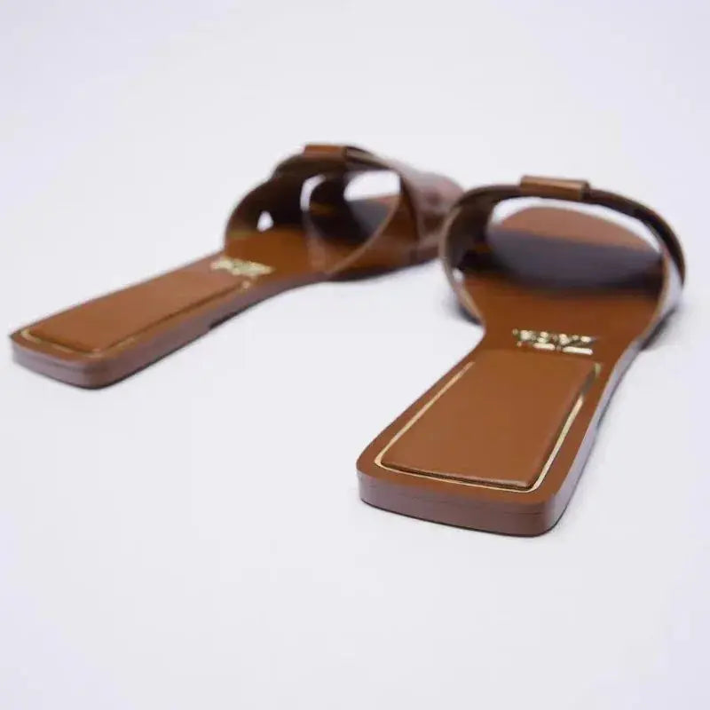 Three-quarter view of Elysian Sandals, alternate view