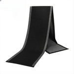 Front view of Black Emerson Scarf