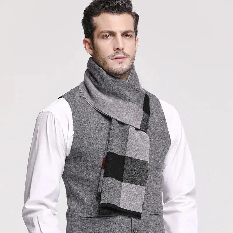 Emerson Scarf shown in a lifestyle setting