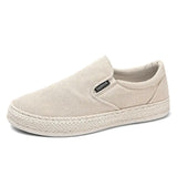 Side view of Beige Espadrilles Sneakers