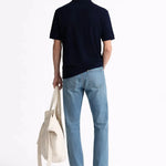 Back view of Fenice Polo-shirt, close up