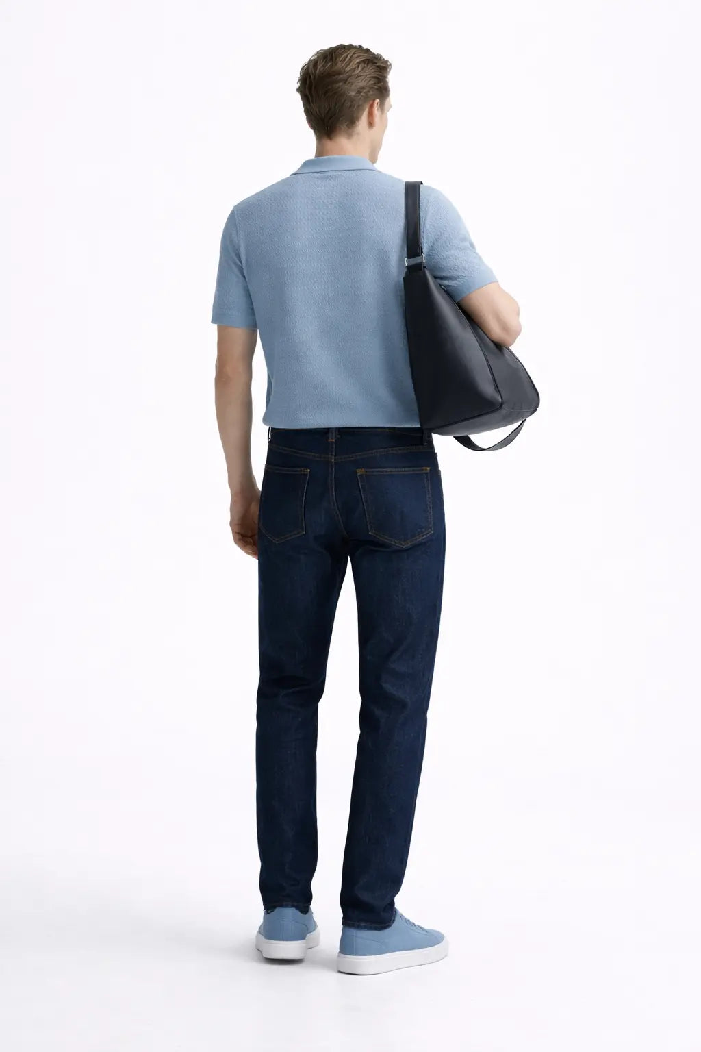 Back view of Fenice Polo-shirt