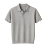Front view of Gray Fenice Polo-shirt