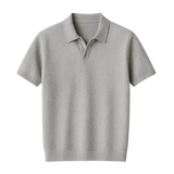 Front view of Gray Fenice Polo-shirt