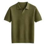 Front view of Green Fenice Polo-shirt