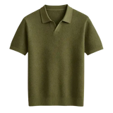 Front view of Green Fenice Polo-shirt
