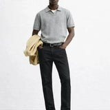 Fenice Polo-shirt shown in a lifestyle setting, alternate view