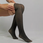 Fernache Baby Velvet Tights – Elegant Warmth & Flawless Fit shown in a lifestyle setting, alternate view