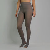 Bronze Fernache Baby Velvet Tights – Elegant Warmth & Flawless Fit shown in a lifestyle setting