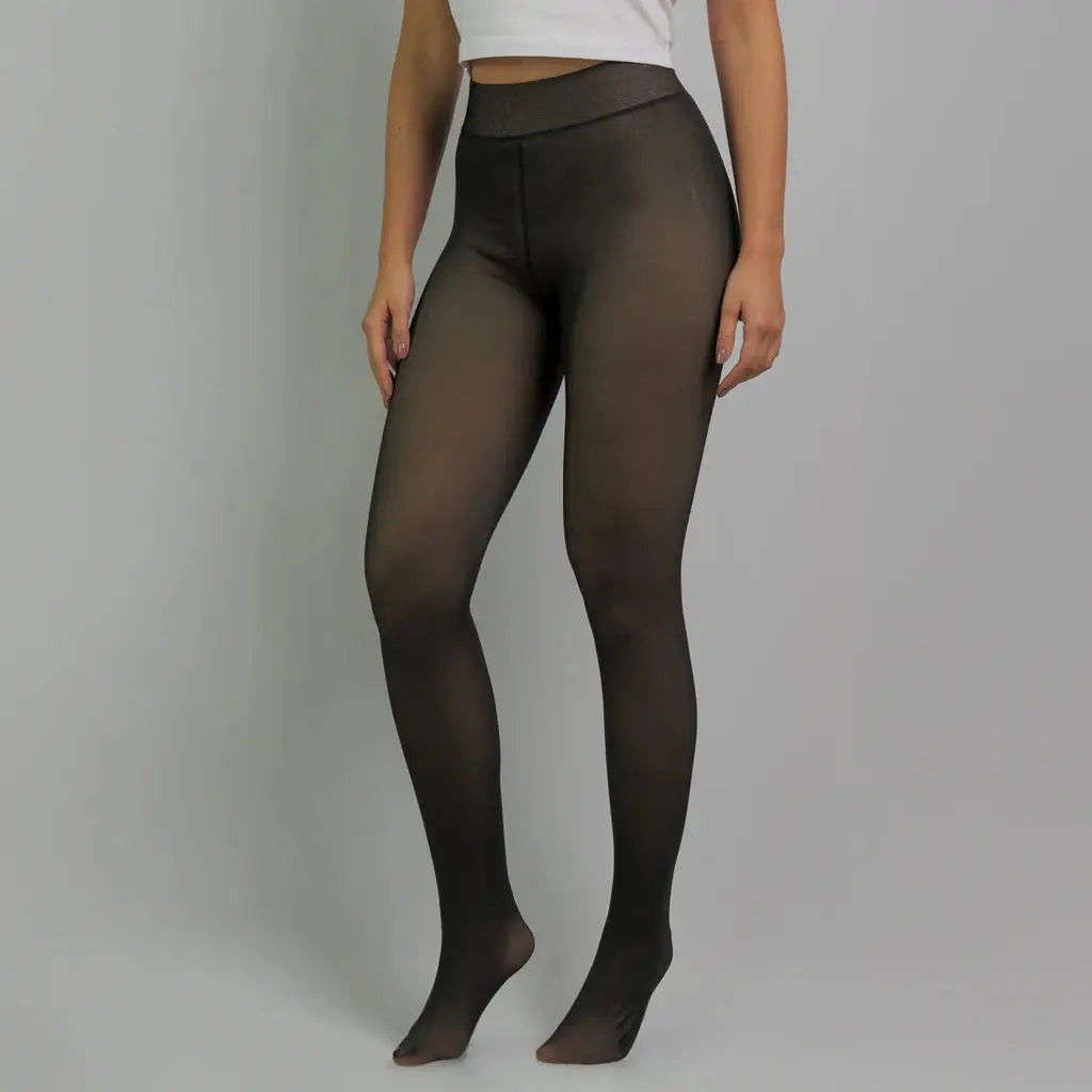 Dark Fernache Baby Velvet Tights – Elegant Warmth & Flawless Fit shown in a lifestyle setting