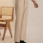 Close-up detail of Fernache Italian Trousers, construction detail