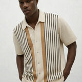 Fernache Monte Carlo Knit Polo shown in a lifestyle setting