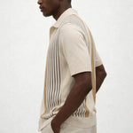Side view of Fernache Monte Carlo Knit Polo
