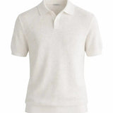 Front view of White Fernache Polo Shirt