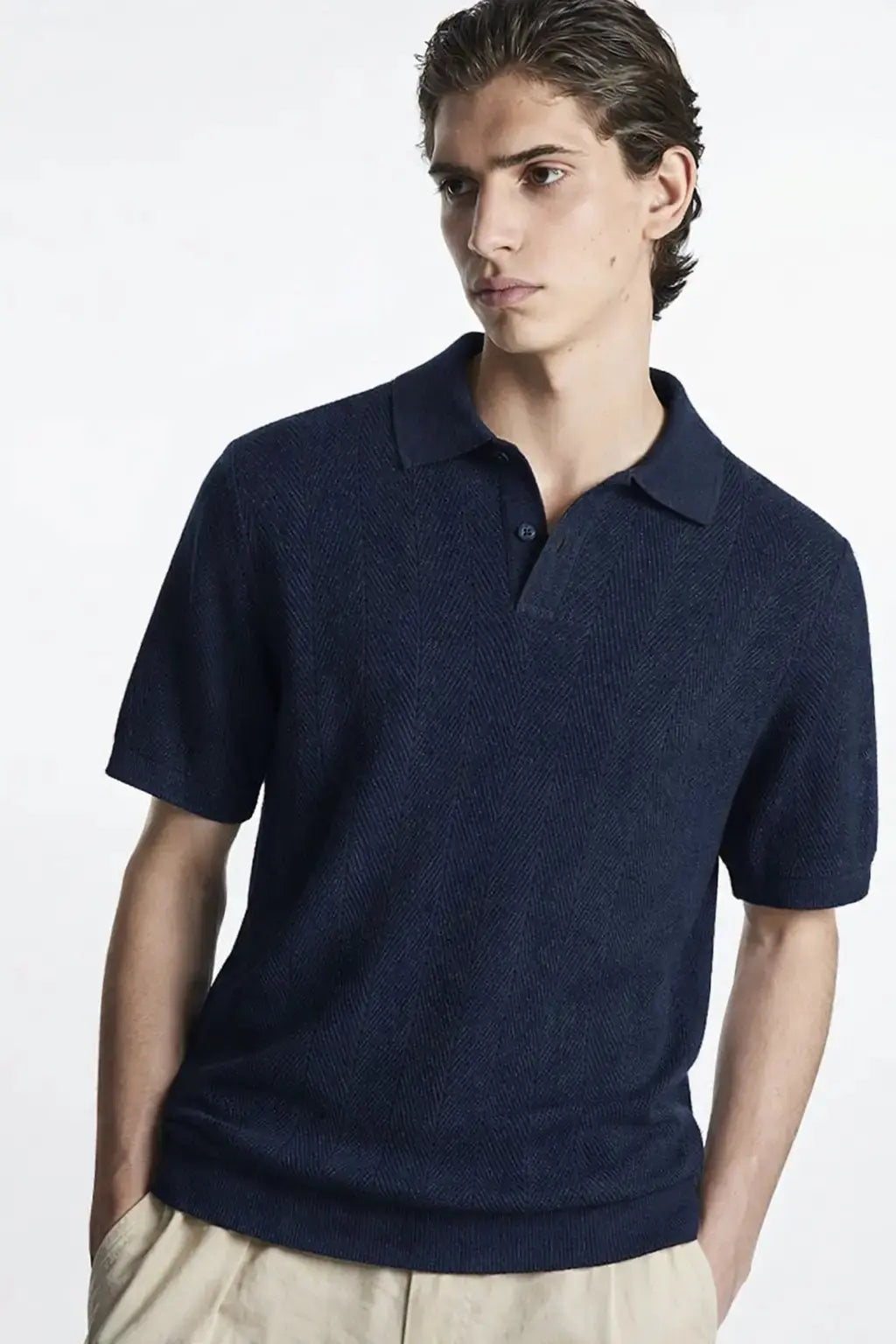 Side view of Fernache Polo Shirt, alternate view