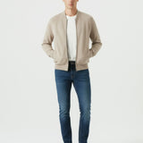 Fernache Round Neck Top Wool Jacket shown in a lifestyle setting
