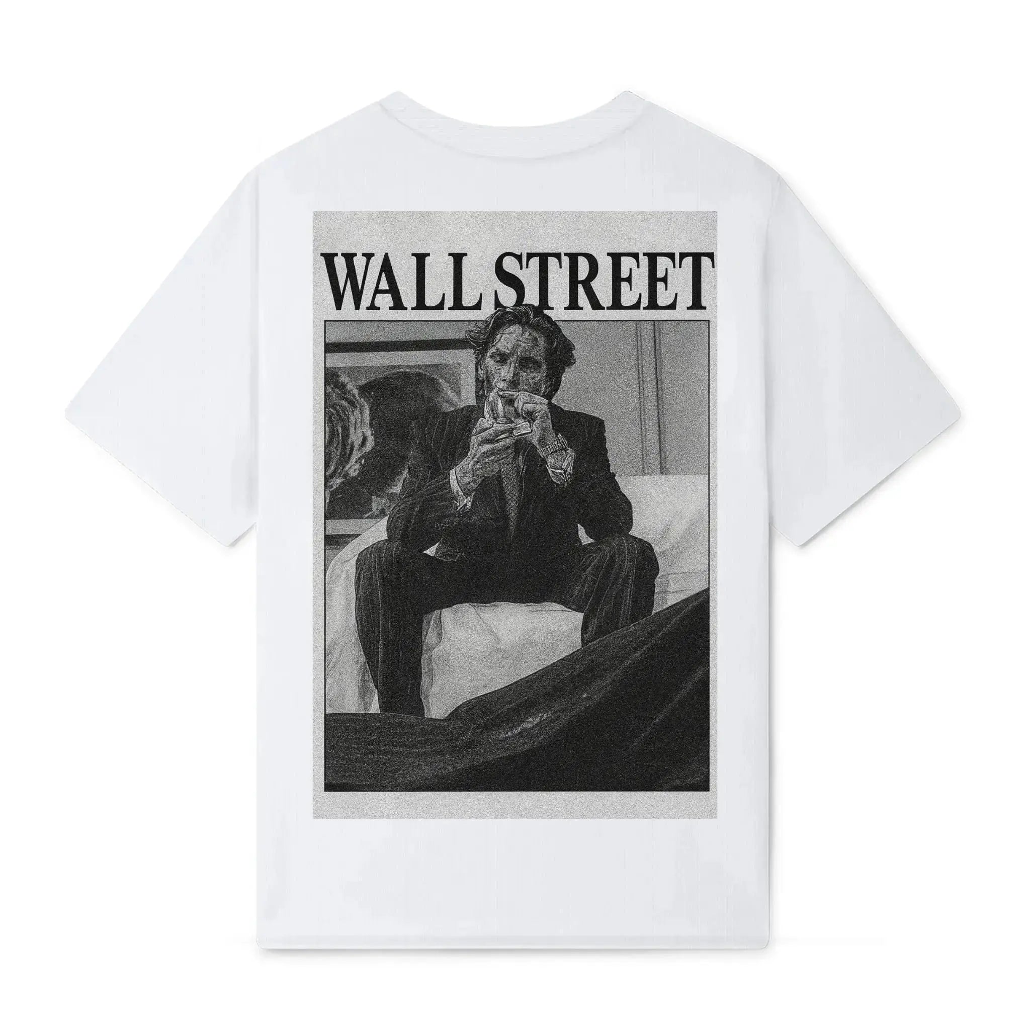 Back view of WALL STREET t-shirt C1, alternate a