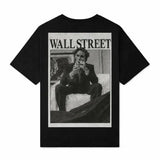 Back view of WALL STREET t-shirt C1, close up