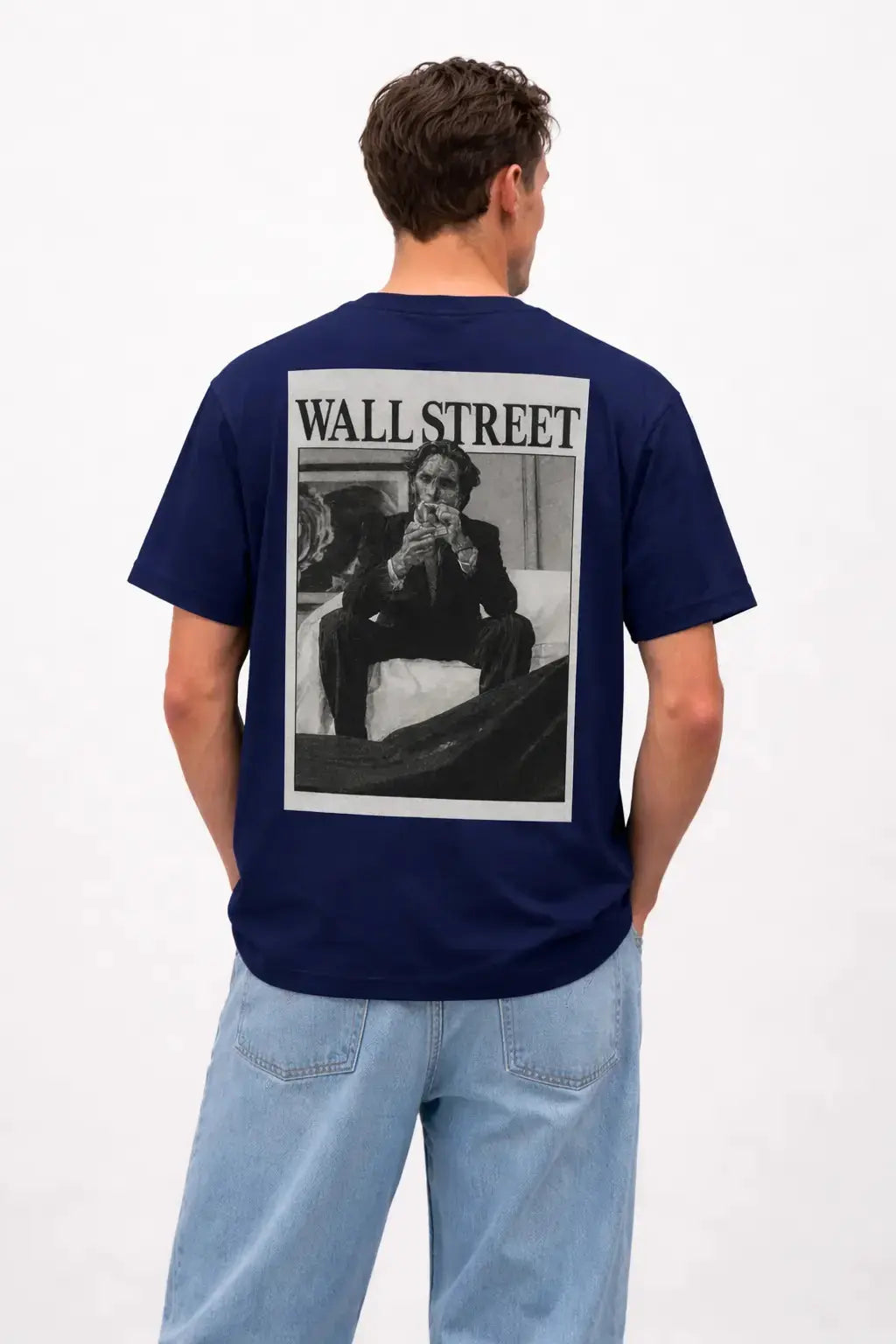 Back view of WALL STREET t-shirt C1