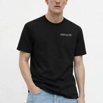 WALL STREET t-shirt C1 shown in a lifestyle setting, alternate view