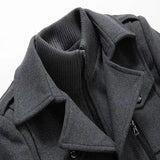 Open Fernache Warmer Coat showing the interior