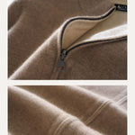 Close-up detail of Fernache Wool & Cashmere Iman Jacket