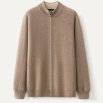 Front view of Camel Fernache Wool & Cashmere Iman Jacket