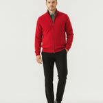 Fernache Wool & Cashmere Iman Jacket shown in a lifestyle setting, alternate view