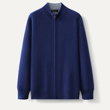 Flower Blue Fernache Wool & Cashmere Iman Jacket shown in a lifestyle setting
