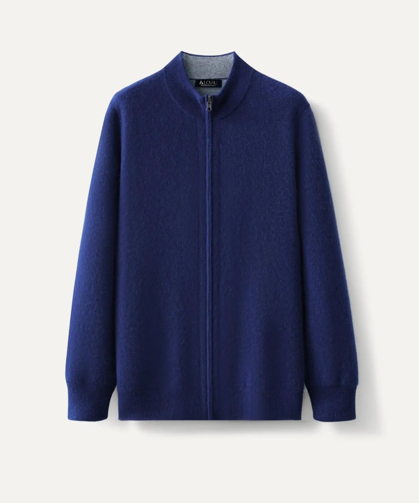 Flower Blue Fernache Wool & Cashmere Iman Jacket shown in a lifestyle setting