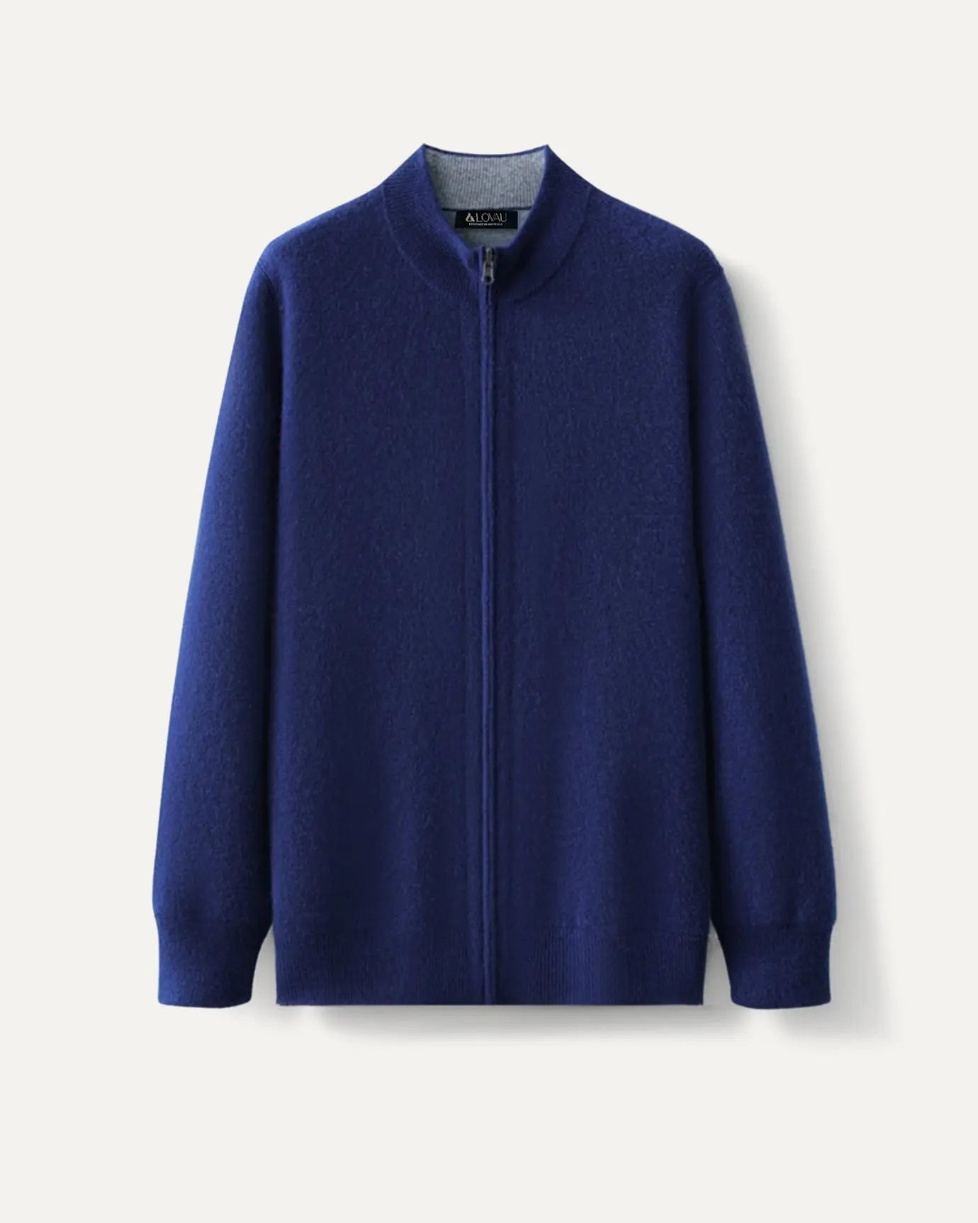 Flower Blue Fernache Wool & Cashmere Iman Jacket shown in a lifestyle setting