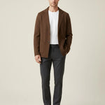 Front view of Fernache x Classy Wool & Cashmere Knitted Cardigan
