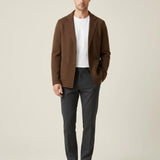 Front view of Fernache x Classy Wool & Cashmere Knitted Cardigan