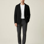 Fernache x Classy Wool & Cashmere Knitted Cardigan shown in a lifestyle setting