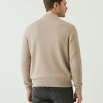 Back view of Fernache Cashmere Jacket Zip