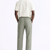 Close-up detail of Linen Pantalon Pants