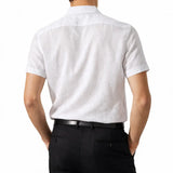 Back view of Linen Polo, alternate view