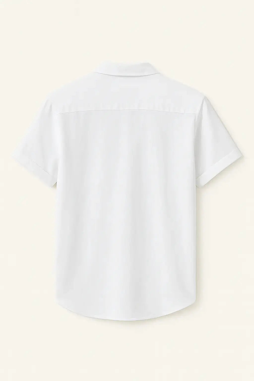Close-up detail of Linen Polo