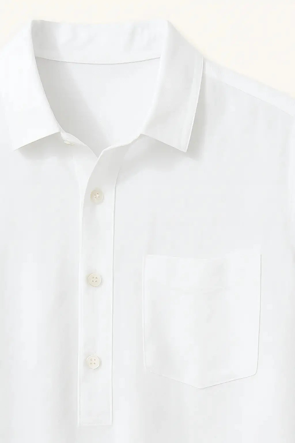 Front view of Linen Polo, alternate view