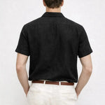 Front view of Linen Polo, full view