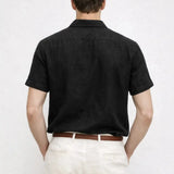 Front view of Linen Polo, full view