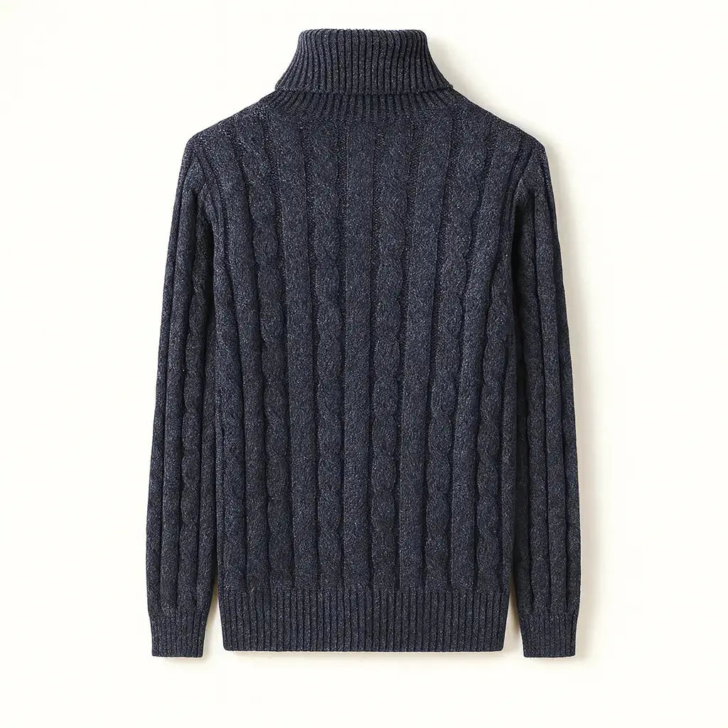 Back view of Fjord Polo Sweater, alternate view