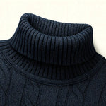 Close-up detail of Fjord Polo Sweater, hardware detail