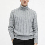 Fjord Polo Sweater shown in a lifestyle setting