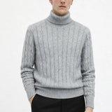Fjord Polo Sweater shown in a lifestyle setting