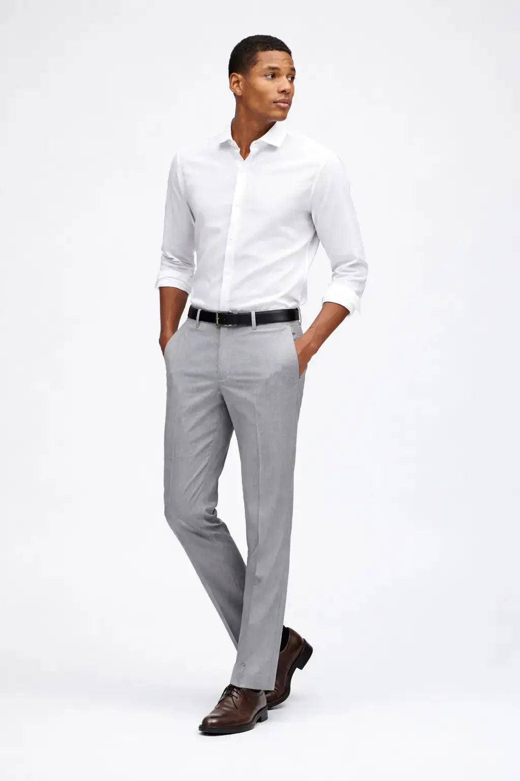 Franklin Pants shown in a lifestyle setting, alternate view