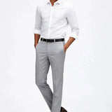 Franklin Pants shown in a lifestyle setting, alternate view