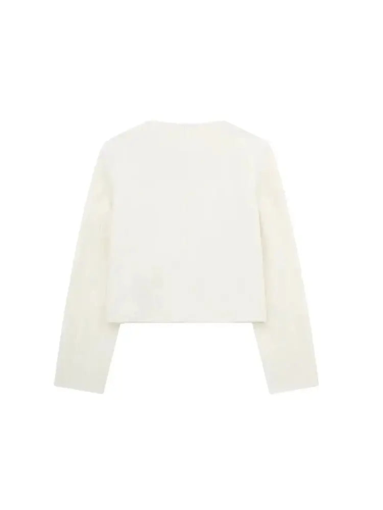 Back view of Golden Button Jacket Coat